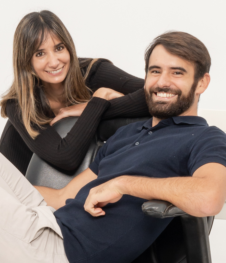 Fundadores de Coliving Casa Alsatia, Bernardo y Sara