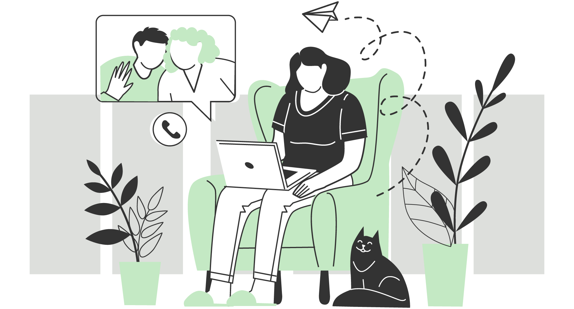 Ilustración Contacto