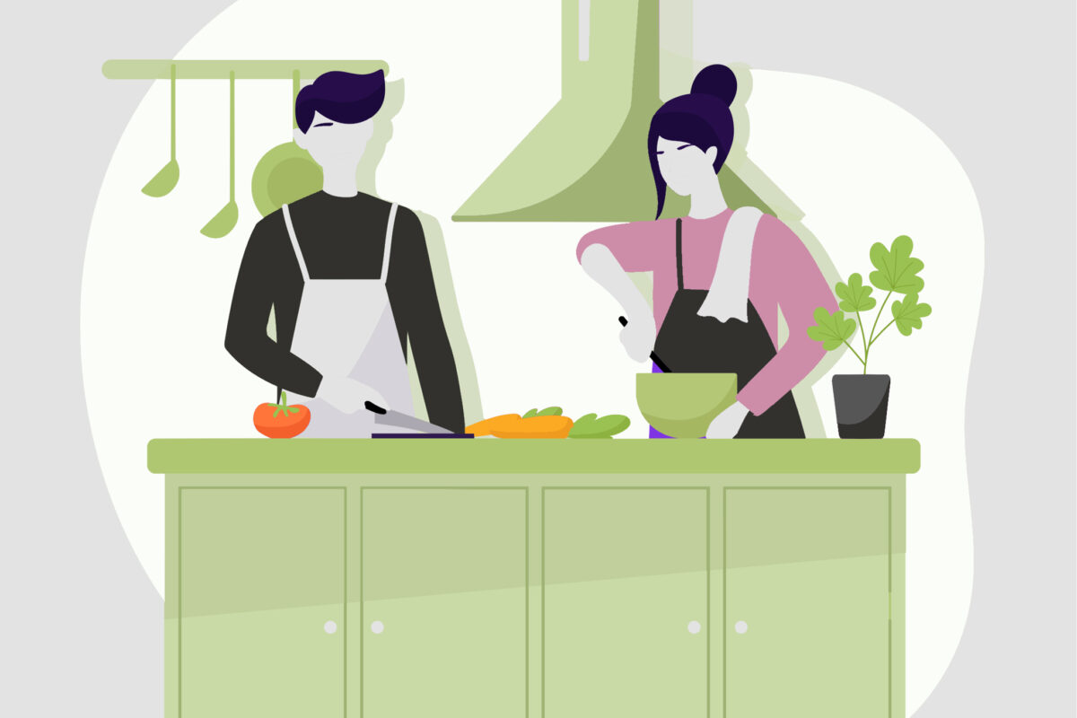 Cocina y zonas comunes - Casa Alsatia