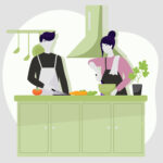 Cocina y zonas comunes - Casa Alsatia